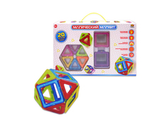 Конструктор ABtoys Магический магнит 20 дет. PT-00733