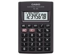 Калькулятор Casio HL-4A Black