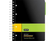 Бизнес-тетрадь Attache Selection Smartbook A5 120 листов Yeloow-Green 272650