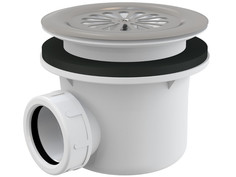 Сифон AlcaPlast A48 с нержавеющей решеткой