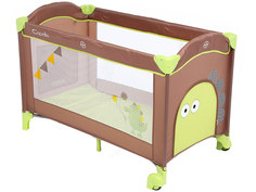 Манеж-кровать Capella Sweet Time Dino Green-Brown B/S Green-Brown