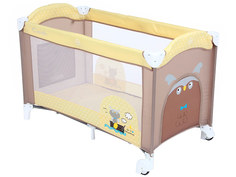 Манеж-кровать Capella Sweet Time Owl (B) Yellow-Beige