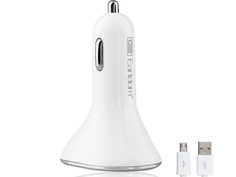 Зарядное устройство Earldom ES-153 3xUSB 6.3A + MicroUSB White