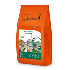 Корм Daily Cat Casual Line Meat Cocktail with Chicken 400g 727ДКк*0,4
