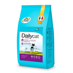 Корм Daily Cat Adult Duck and Oats 1.5kg 621ДК*1,5