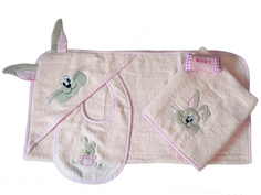 Набор для ванны Arya Rabbit With Ears Pink TR1002585