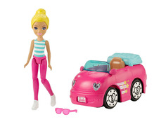 Кукла Mattel Barbie В движении Автомобиль и кукла FHV76