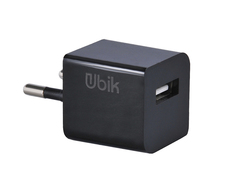 Зарядное устройство Ubik UHS11L 1xUSB 1A Кабель Lightning Black