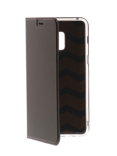 Аксессуар Чехол-книжка Samsung Galaxy A8 Plus BROSCO Black SS-A8P-BOOK-BLACK