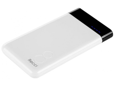 Аккумулятор Recci Power Bank Eight RE-8000 8000mAh White