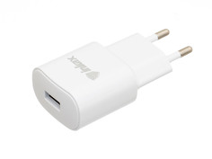 Зарядное устройство Inkax СЗУ 2в1 8pin для iPhone 5/6/7 CD-27-IP White