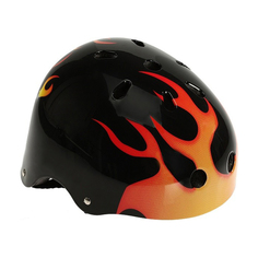 Шлем Maxcity Graffity Flame S Black