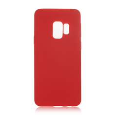 Аксессуар Чехол Samsung Galaxy S9 BROSCO Red SS-S9-SOFTRUBBER-RED