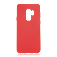Аксессуар Чехол Samsung Galaxy S9 Plus BROSCO Red SS-S9P-SOFTRUBBER-RED