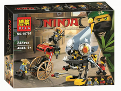 Конструктор Bela Ninja Нападение пираньи 10797