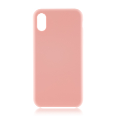 Аксессуар Чехол BROSCO Soft Rubber для APPLE iPhone X Pink IPX-SOFTRUBBER-PINK