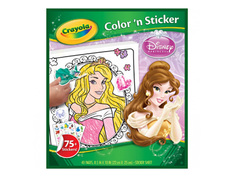 Раскраска с наклейками Crayola Принцессы 04-0202C