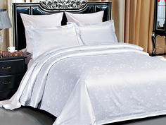 Постельное белье Arya Majestik Pierro Комплект 2 спальный Бамбук Жаккард Ecru TR1003018