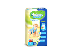 Подгузники Huggies Little Walkers 4 9-14кг 52шт для мальчиков