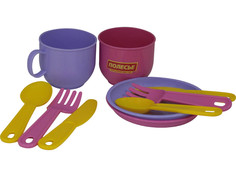 Игра Полесье Набор детской посуды Минутка 9554