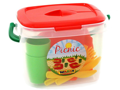 Игра Полесье Набор детской посуды Алиса для пикника №1 40756