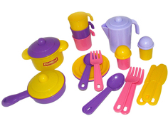 Игра Полесье Набор детской посуды Настенька 3919