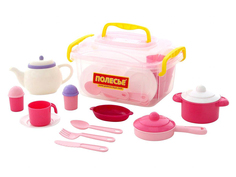 Игра Полесье Набор детской посуды Настенька 59055
