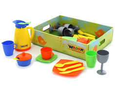 Игра Полесье Набор детской посуды Праздничный 40800