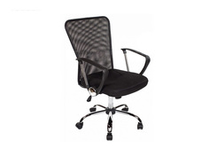 Компьютерное кресло Woodville Luxe Black-Chrome 1485