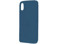 Аксессуар Чехол-накладка Gurdini Jelly Case Silicone для APPLE iPhone X Blue
