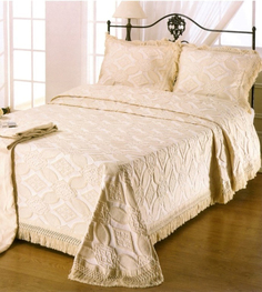 Покрывало Lumatex Daniela 2 240x260 Ecru
