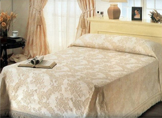 Покрывало Lumatex Mafalda 240x260 Ecru