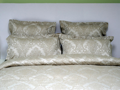 Постельное белье Marize Комплект 1.5 спальный Наволочки 70x70 Жаккард 4124