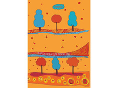 Картон Kroyter A4 9 листов White 375790