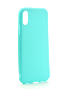 Аксессуар Чехол Neypo Soft Matte Silicone для APPLE iPhone X Turquoise NST3347