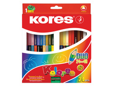 Карандаши цветные Kores 48 цветов 24шт 128907