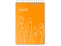 Блокнот Attache Fantasy A6 80 листов Orange 309371