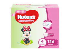 Подгузники Huggies Ultra Comfort 4 Disney Box 8-14кг 126шт для девочек