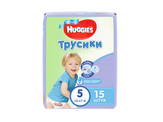 Подгузники Huggies Annapurna 5 13-17кг 15шт для мальчиков