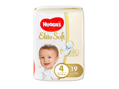 Подгузники Huggies Elite Soft 4 8-14кг 19шт