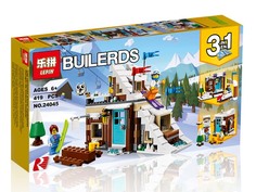 Конструктор Lepin Builerds Зимние каникулы 419 дет. 24045