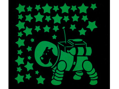 Наклейка декоративная Freeze Light Космопёс FL-НДКос-18