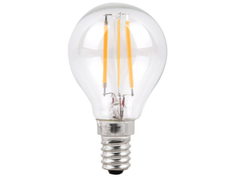 Лампочка Sparkled Filament G45 E14 4W 200-240V PF0.8 2700K LLF45-4E-27