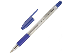 Ручка шариковая Attache Antibacterial A03 Transparent-Blue 518421