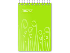 Блокнот Attache Fantasy A6 80 листов Light Green 309370