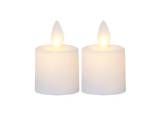 Светодиодная свеча Star Trading M-Twinkle 2шт White 063-97