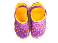 Сапоги Колесник Сабо Дуэт ЭВА Yellow-Purple р.31