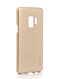 Аксессуар Чехол Samsung Galaxy S9 Nillkin Super Frosted Shield Gold F-HC SAM-GALAXY S9