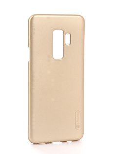 Аксессуар Чехол Samsung Galaxy S9 Plus Nillkin Super Frosted Shield Gold F-HC SAM-GALAXY S9+