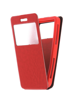 Аксессуар Чехол CaseGuru 5.3-5.9-inch универсальный, вертикальный Glossy Red 101953